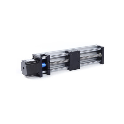 100mm-300mm CNC Linear Guide Rail Slide Stage Actuator W/ Nema 23 Stepper Motor