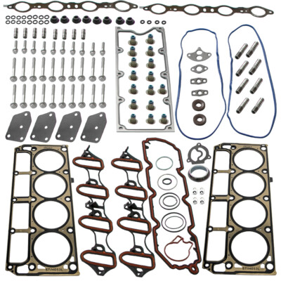 Full Gasket Set with Head Bolts + Lifters for GMC for Chevrolet for ES72390 5.3L