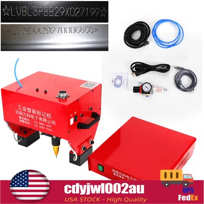 Portable Pneumatic Dot Peen Marking Machine For VIN Code Chassis Number