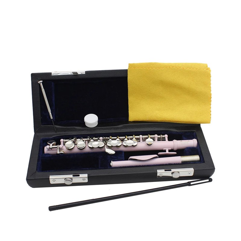 SLADE 16 Holes Piccolo C Key Multicolor Silver White Copper Blow Pipe Woodwind I