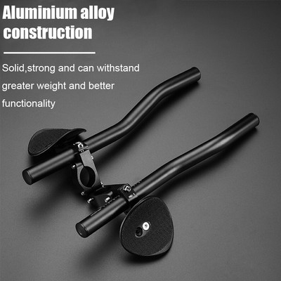 Zipp Alumina Aerobar Pads Reduces Road Shock and Minimizes Fatigue in Shoulders