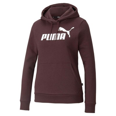 

Пуловер с капюшоном и логотипом Puma Ess, женская повседневная спортивная верхняя одежда, размер , 846860-21, Коричневый, Puma Ess Logo Pullover Hoodie