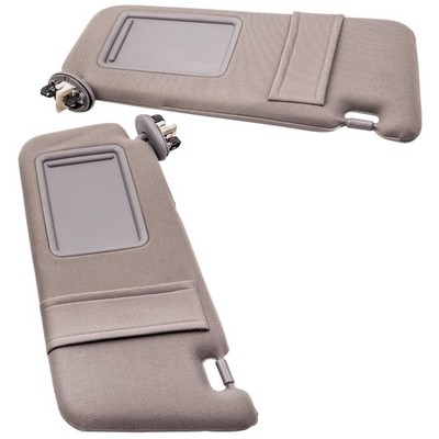 Front Sun Visor Assembly for Toyota Camry 2007-11 74320-06800-B0 with Light Gray