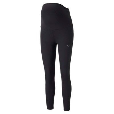 

Puma Maternity Studio 78 Training Athletic Leggings Womens Black Casual Athletic, Черный, Puma Maternity Studio 78 Training Athletic Leggings