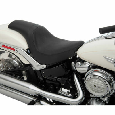 Drag Specialties Smooth Predator 2-Up Seat - 2018-2020 Harley Softail Fat Boy