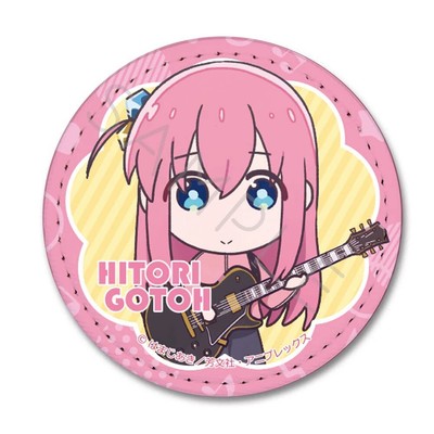 Bocchi the Rock'' A Hitori Gotō Bocchi Leather badge 60mm SYNC-BTRRE-A