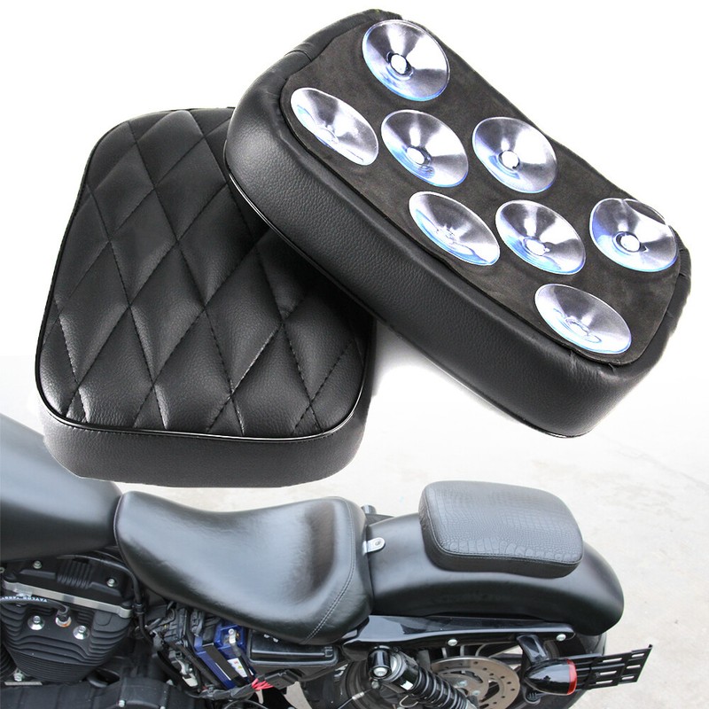 COUSSIN DE SIÈGE de moto avec 8 ventouses, pour Harley Chopper XL883