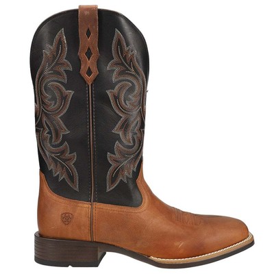 Мужские коричневые повседневные ботинки Ariat Drover Ultra Square Toe Cowboy 10042443