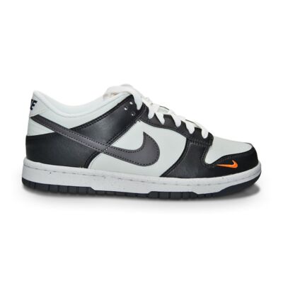 

Nike Dunk Low (GS) FN7784 001 для юниоров «Черный яркий мандарин», Синий, Nike Dunk Low GS