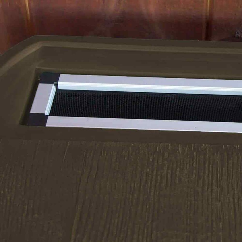 Rain Barrel With Brass Spigot 50 Gallon Water Storage Oak Barrel Style Flat Back