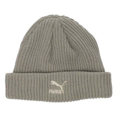 

Puma Re:Collection Fisherman Beanie Mens Size Size  Athletic Casual 02410701, Grey, Puma Re:Collection Fisherman Beanie