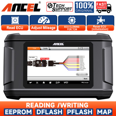 Ancel EC500 OBD2 Scanner ECU Cloning for Car TCM Module Initialization EEPROM 