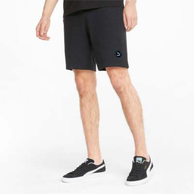 

Puma Swxp 8 Шорты мужские черные повседневные спортивные штаны 533624-51, Черный, Puma Swxp 8" Shorts
