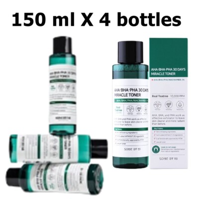 4X Some By Mi AHA-BHA-PHA 30 Days Miracle Toner Facial Tighten Pores Cleansing M
