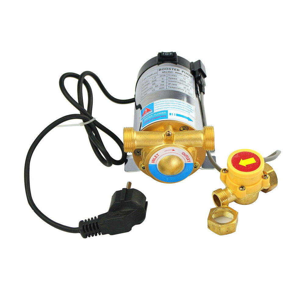 Druckerhöhungspumpe Hochdruckwasserpumpe 90W 220V / 50Hz