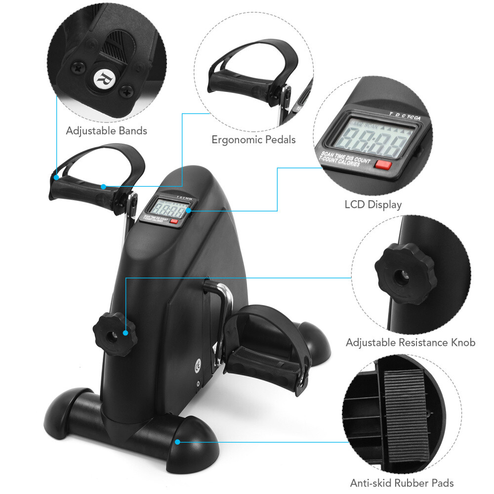 portable mini bike pedal exercise machine