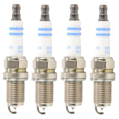 Set of 4 Spark Plugs Bosch 8101 For Acura BMW Suzuki Toyota Nissan Subaru