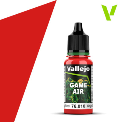 Vallejo Game Air 76.010 Bloody Red 18ml *New*