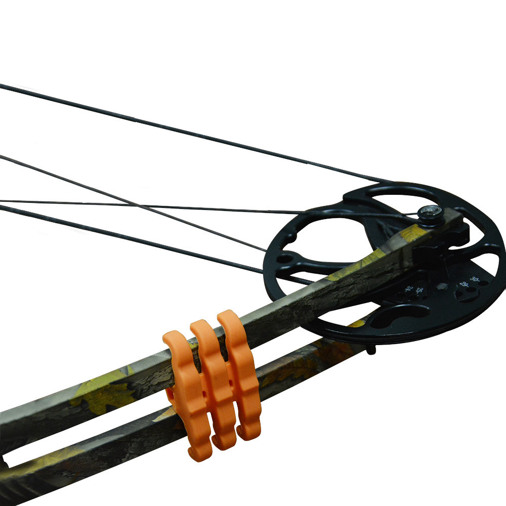 1set Archery Compound Bow Limb Stabilizer Rubber Dampener Shock