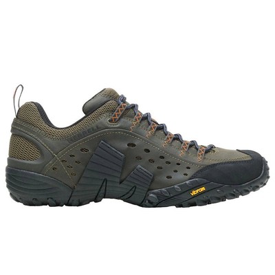 Pre-owned Merrell Shoes Trekking Men  Intercept J004275 Brownn-olive-black In Multicolor