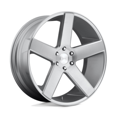 DUB S218 BALLER Gloss Silver Brushed Rim: 22x9.5, 6x139.7/6x5.5, 19mm