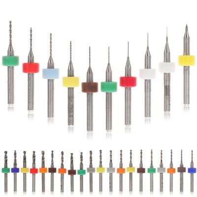  30 Pcs Pcb Drill Metric Micro Bit Sets Precision Drilling Tools Jewelry Making