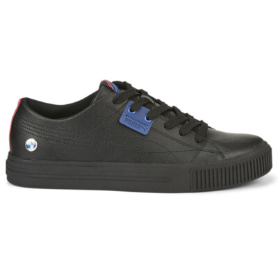 Puma Bmw Mms Ever Lace Up  Mens Black Sneakers Casual Shoes 30731501