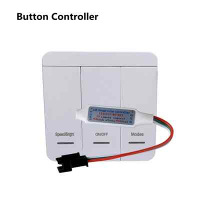 WS2811 LED Strip Light Controller 2048 Pixels 3 Keys Touch Remote Dimmer Control
