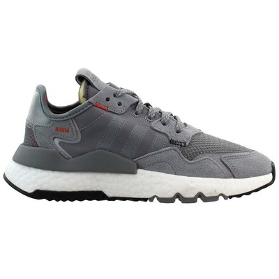 

Adidas Nite Jogger Молодежные серые кроссовки на шнуровке Повседневная обувь для мальчиков EE6490, Grey, adidas Nite Jogger Lace Up Youth