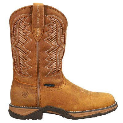 

Ariat Anthem Venttek H2o Tooled Inlay Square Toe Cowboy Womens Brown Casual Boo, Коричневый, Ariat Anthem Venttek H2o Tooled Inlay Square Toe Cowboy