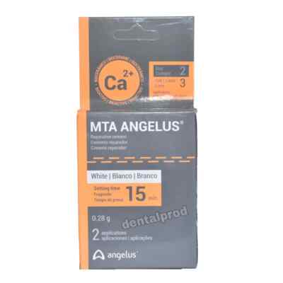 MTA (Mineral Trioxide Aggregate) Angelus Endodontic Cement Dental Material.