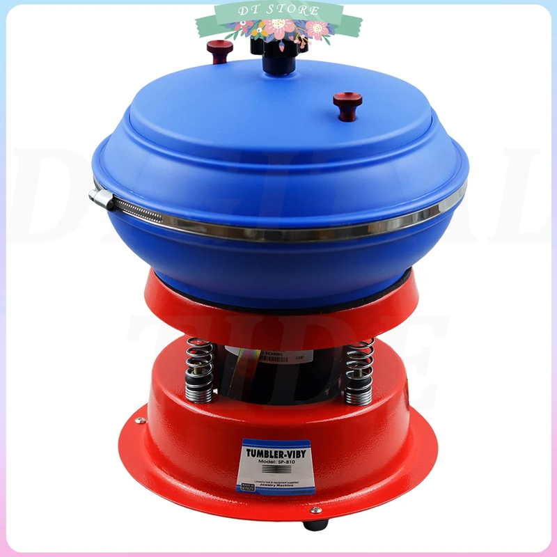 Tumbler Vibrating Polishing Machine 3.5L Capacity For Metal Jewelry Vibratory Po