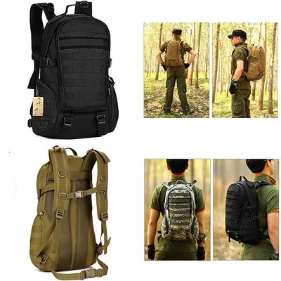 HDE Military Tactical Backpack Expandable Small Lightweight Assault Pack 20L MOL
