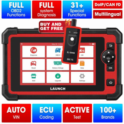 2024 LAUNCH X431 CRP919E All System Diagnostic Scanner Bi-directional Key Coding