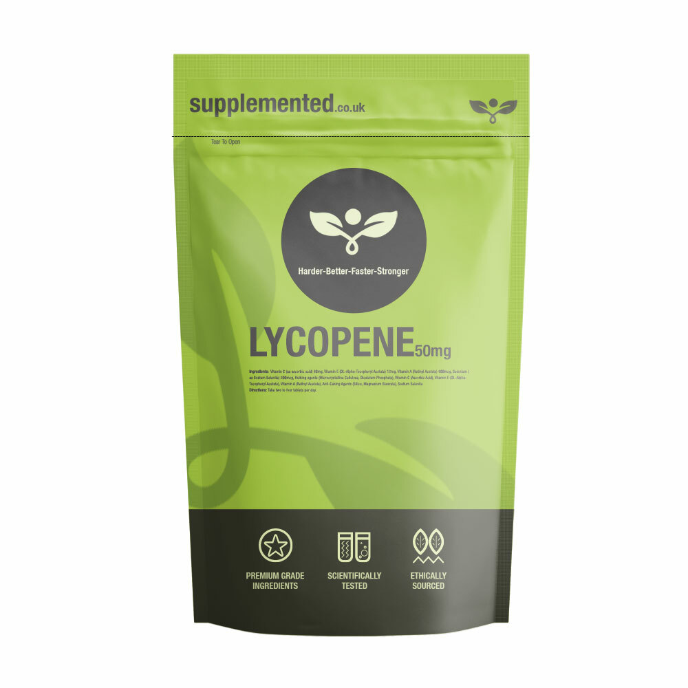 Lycopin 50mg 180 Kapseln Augen Herz Ergänzung Tomate Antioxidant