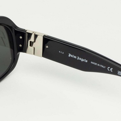 PALM ANGELS PALM ANGELS PERI063S24PLA0011007 REEDLEY BLACK SUNGLASSES