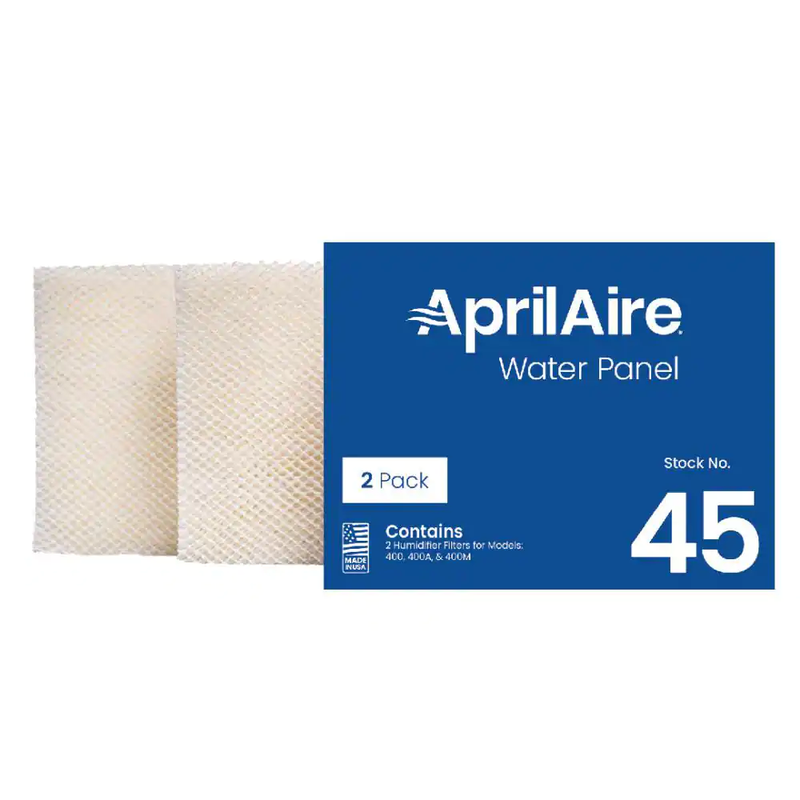 45 Replacement Water Panel for Whole-House Humidifier Models 400,400A and 400M (