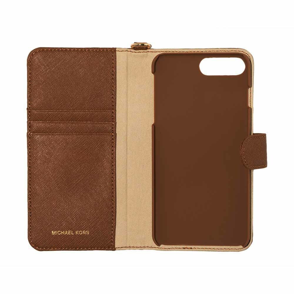 Michael Kors iPhone 7/8 iPhone 6s/6 Leather Folio Wallet Case w/Cards