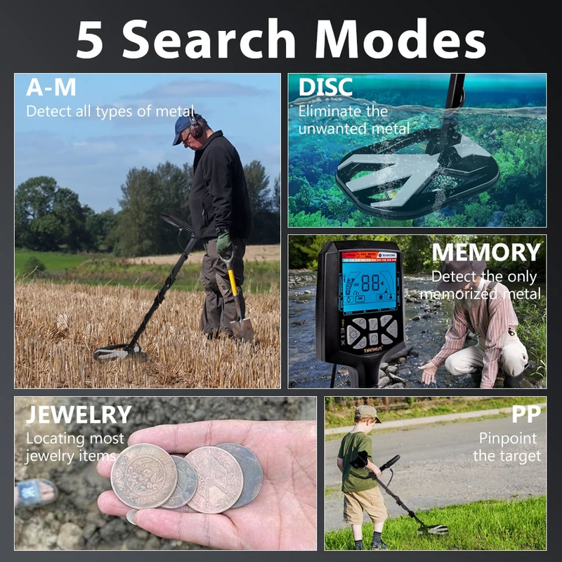 NEW Treasure Hunting Professional Industrial Metal Detector Gold Detector X13 Go