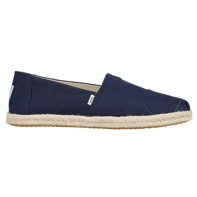 

Женские эспадрильи без шнуровки TOMS Alpargata на плоской подошве, размер 8,5 B, повседневные 10016255T, Синий, TOMS Alpargata Espadrille Slip On