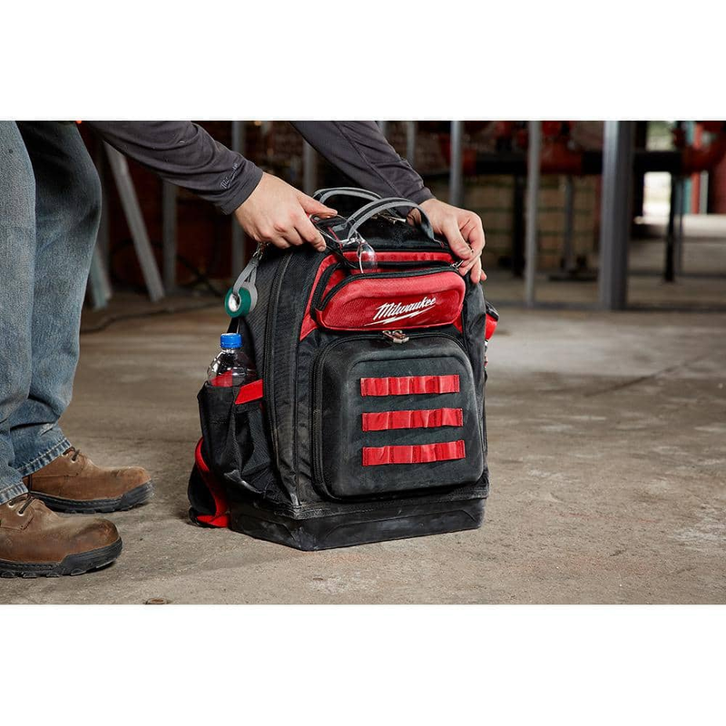 Jobsite Backpack Ultimate Tool Storage Durable Sternum Strap Organizer 15 inch