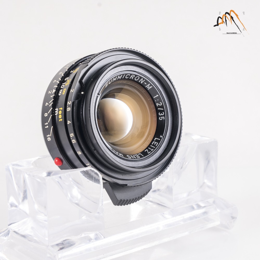 Leica Summicron-M 35mm/F2.0 Ver.4 7 Elements Black boxed