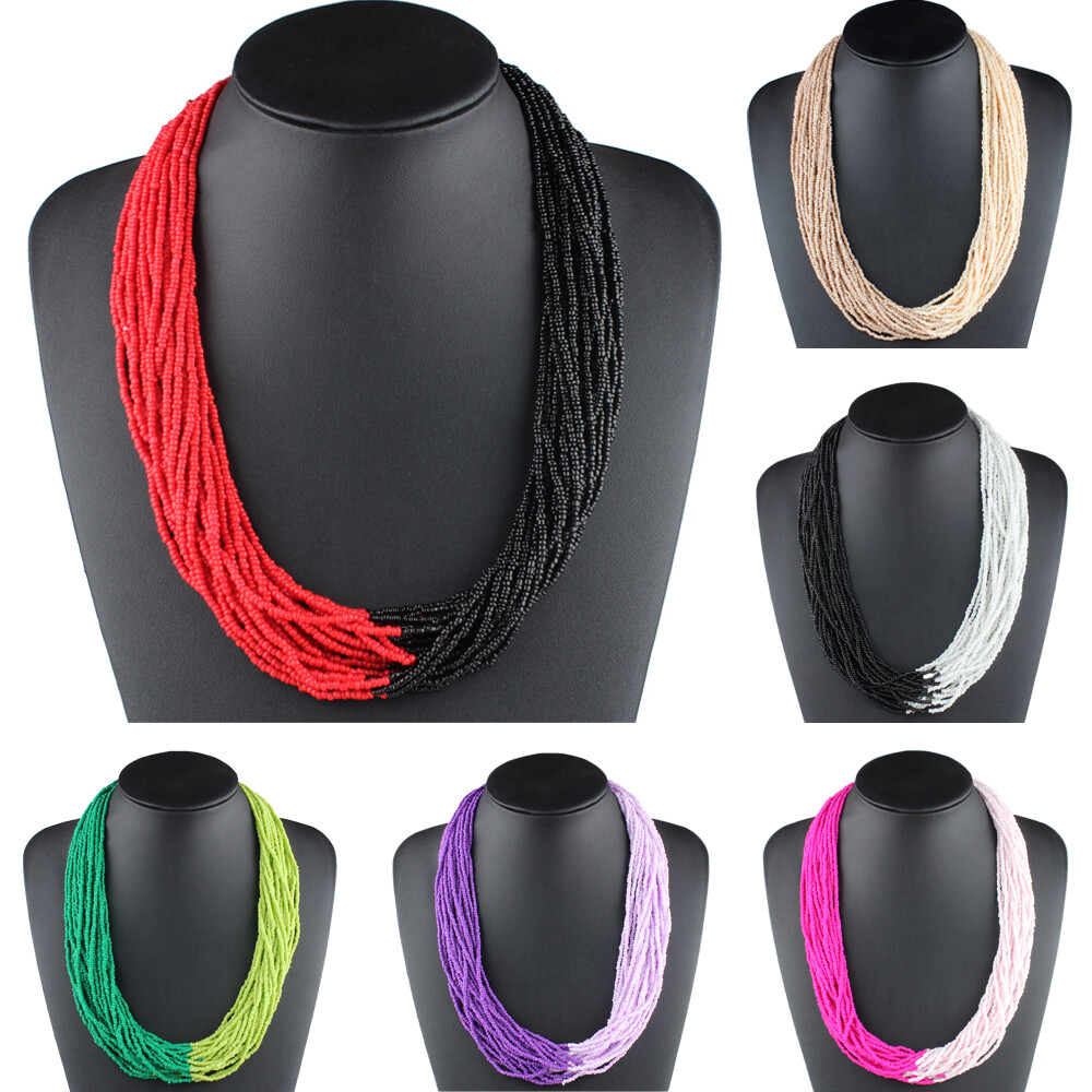 【新品】BIG SYNTHETIC RESIN BEADS NECKLACE Big White Beaded Necklace, 20 Mm White Resin Beads Necklace