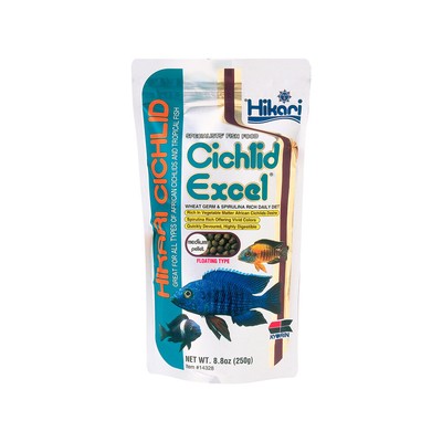 HIKARI CICHLID EXCEL MEDIUM PELLET 8.8oz