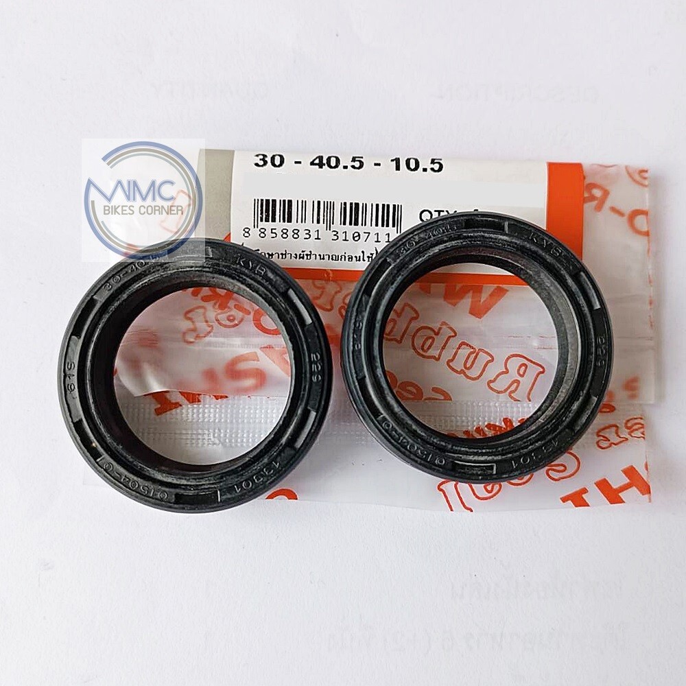 2x FORK OIL SEAL 30-40.5-10.5 FOR SUZUKI TC100 TC120 TC125