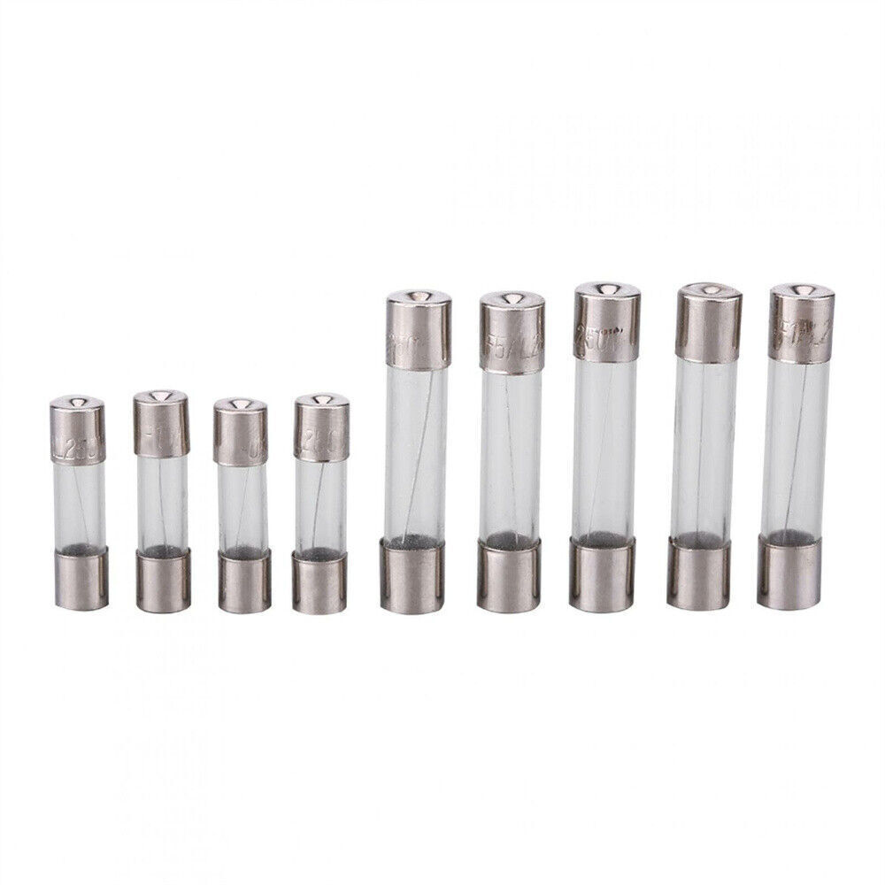 5x20mm 6x30mm Quick Blow Fast Acting Glass Fuses Panel Mounted Screw Fuse Holder