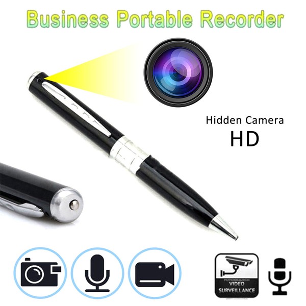 New Mini Pocket Pen Camera Hidden 1080P HD Video Recorder Portable Nanny Camera
