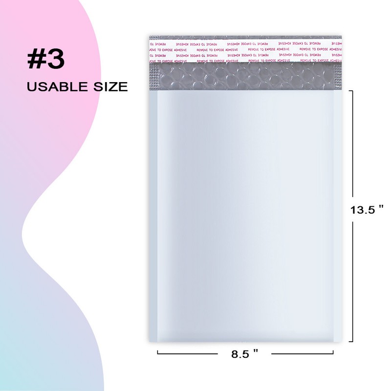 1-500 Poly Bubble Mailers Padded Envelopes Shipping Mailing Bags ANY