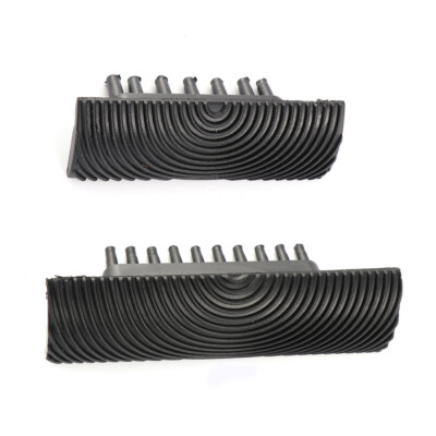  2 PCS Painting Tool Wood Grain Graining Comb Pattern Roller Wall Brush