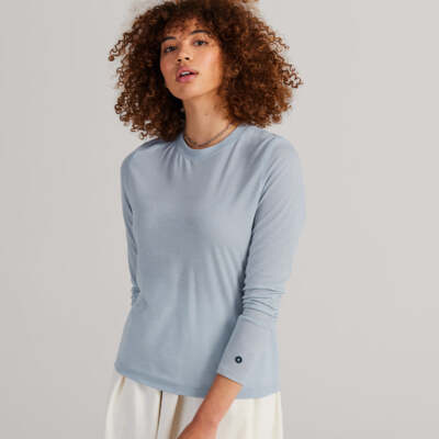 Allbirds The Classic LS Tee Long Sleeve Junip, XS